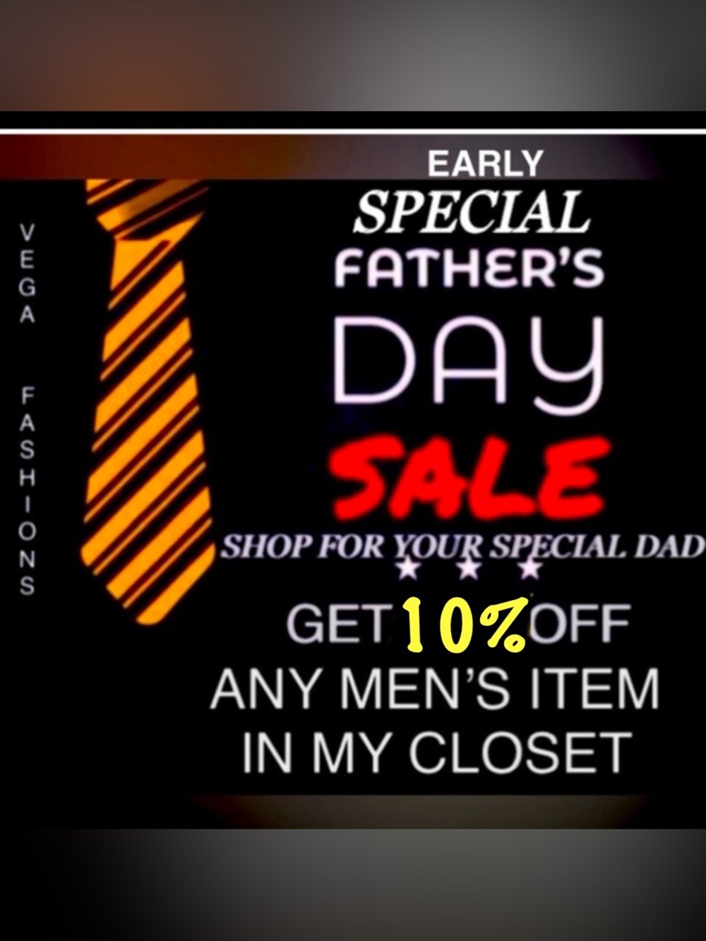 👔 EARLY FATHER’S DAY SALE! shop my Closet for your POP’S and get great savings